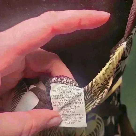 Speechless Large woman top with pull back (attached) belt - Picture 7 of 8